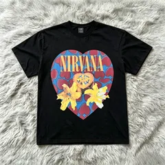 NIRVANA ニルヴァーナ heart shaped box ハートシェイプドボックス 半袖 Tシャツ バンT バンド  ブラック  S/M/L/XLのサムネイル