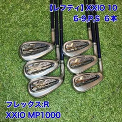 レフティ　ゼクシオ10 アイアンセット6本　左　MP1000 XXIOのサムネイル