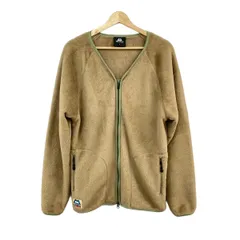 MOUNTAIN EQUIPMENT(マウンテンエキップメント) ブルゾン サイズL メンズ美品  - ベージュ×ライトグリーン 長袖/ジップアップ/春/秋のサムネイル