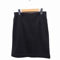 アーバンリサーチ サニーレーベル URBAN RESEARCH Sonny Label フレア スカート ひざ丈 無地 裏起毛 F ブラック 黒 /FT6のサムネイル