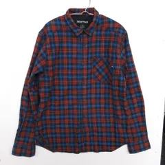 MARMOT マーモット 長袖シャツ タータンチェック ドライ ロングスリーブ トップス Tartan Check Dry L/S Shirt ブルー L【L】 メンズ 【中古】のサムネイル