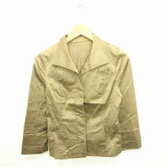 ジェラールダレル GERARD DAREL ジャケット アウター  ステンカラー 薄手 比翼仕立て 長袖 緑 カーキ /TT9のサムネイル