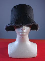 Nico and... ニコアンド 帽子 フリンジバケットハット