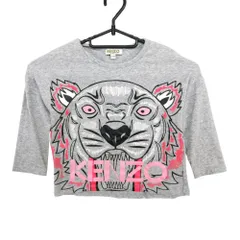 KENZO ケンゾー 長袖Ｔシャツ 虎プリント タイガー 七分袖 トップス 3A 【中古】のサムネイル