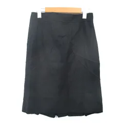 ボディドレッシングデラックス BODY DRESSING Deluxe タイトスカート ミニ ウール シンプル 38 ブラック 黒 /KT29のサムネイル