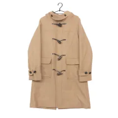 green label relaxing グリーンレーベルリラクシング ダッフルコート CB ダブルフェイスMLTN アウター フーディ ロング ベージュ 42【L】 レディース 【中古】のサムネイル
