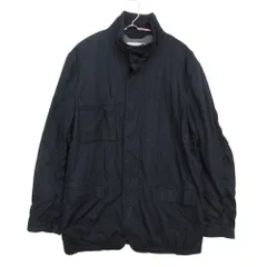 1191 カルバンクライン ミリタリージャケット スタンドカラー コットン アウター 長袖 ネイビー M【M】 メンズ 【中古】のサムネイル