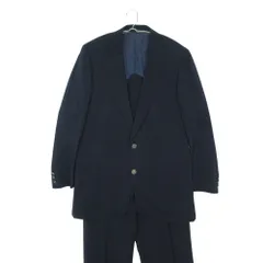 Christian Dior クリスチャンディオール ムッシュ MONSIEUR スーツ セットアップ ノッチドラペル 2B ブレザー スラックス パンツ ネイビー LL メンズ 【中古】のサムネイル