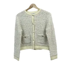 Loulou Willoughby(ルルウィルビー) カーディガン サイズ2 M レディース美品  - アイボリー 長袖/スパンコールのサムネイル