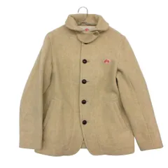 Danton ダントン コート ウールモッサ シングル JD-8243 WOM アウター ライトベージュ 36【M】 レディース 【中古】のサムネイル