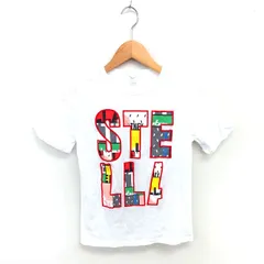 ステラマッカートニー STELLA McCARTNEY 子供服 Tシャツ カットソー 英字 プリント 綿 コットン 半袖 145/72 12 ホワイト 白 /TTのサムネイル