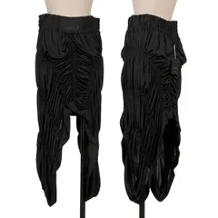 ジャンポールゴルチエファムJean Paul GAULTIER FEMME シャーリングサルエルスカート 黒40のサムネイル