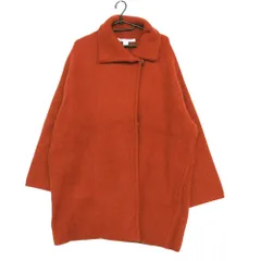 DIANE VON FURSTENBERG ダイアンフォンファステンバーグ コート ニットコート 比翼 アンゴラ混 ウール混 レッド P【M】 レディース 【中古】のサムネイル