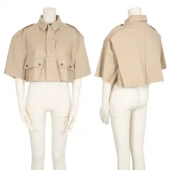 メゾンマルタンマルジェラMaison Martin Margiela カットオフトレンチジャケット ベージュMのサムネイル