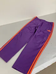 送料無料★adidas アディダス★ジャージ　サイドラインパンツ★Mサイズ★紫　#80803sarのサムネイル