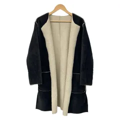 UNITED ARROWS(ユナイテッドアローズ) コート サイズ36 S レディース美品  - 黒×ベージュ 長袖/リバーシブル/秋/冬のサムネイル