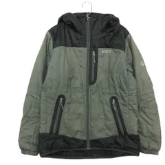 AIGLE エーグル ブルゾン リバーシブル ダウン ジャケット アウター フーディー カーキグリーン S【S】 メンズ 【中古】のサムネイル