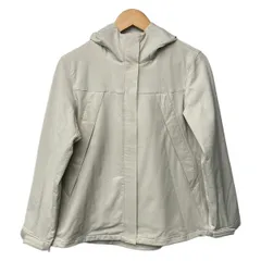 PLS+T(PLST)(プラステ) ブルゾン サイズM レディース美品  - ライトグレー 長袖/ジップアップ/フード付き/春/秋のサムネイル