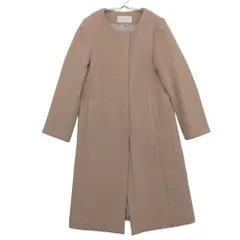 PROPORTION BODY DRESSING プロポーションボディ ドレッシング コート ノーカラー ロング ジャケット ブルゾン アウター 上着 ピンクベージュ S レディース 【中古】のサムネイル
