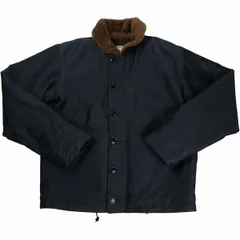 Size【40】 At Last ＆ Co アットラスト/BUTCHER PRODUCTS ブッチャープロダクツ N-1 DECK JACKET NAVY デッキジャケット 紺 【中古品-非常に良い】 30013834のサムネイル