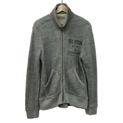 AVIREX(アビレックス) ブルゾン サイズL メンズ美品  - グレー 長袖/ジップアップ/春/秋のサムネイル