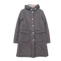 Mackintosh マッキントッシュ コート 英国製 キルティングコート NO.QA インナーファー フード付き ミドル丈 ダークグレー 36【S】 レディース 【中古】のサムネイル