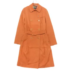 Paul Smith ポール・スミス トレンチコート BALCK マルチストライプ柄 アウター オレンジ 40【M】 レディース 【中古】のサムネイル