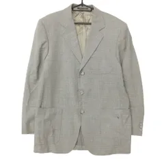 FENDI フェンディ テーラードジャケット super110's ヴァージンウール 総柄 グレー 48【M】 メンズ 【中古】のサムネイル