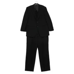 REGAL リーガル スーツ 春夏生地 ウール セットアップ ブラック 2B ジャケット パンツ ブラック 96AB5【M】 メンズ 【中古】のサムネイル
