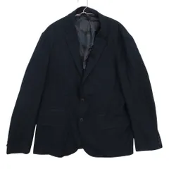 ARMANI EXCHANGE アルマーニエクスチェンジ テーラードジャケット 裏地総柄 アウター 2B サイドベンツ ネイビー 42【XL】 メンズ 【中古】のサムネイル