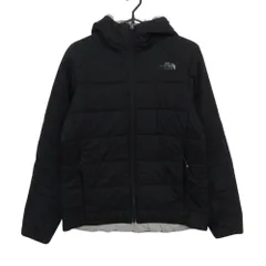 THE NORTH FACE ザ・ノースフェイス コート リバーシブルエニタイムインサレーテッドフーディ 中綿ジャケット アウター フード ロゴ 刺繍 ブラック M【L】 メンズ レディース 【中古】のサムネイル