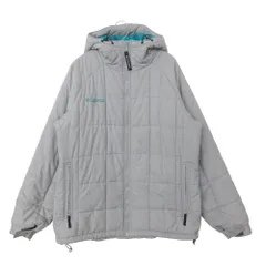 Columbia コロンビア コート キュンブーグレイシャージャケットフード付 中綿 キルティングジャケット アウター グレー M【M】 メンズ 【中古】のサムネイル