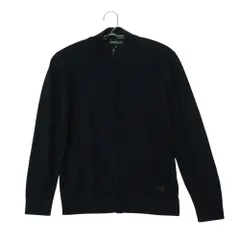 Emporio Armani エンポリオ・アルマーニ ブルゾン ドライバーズニット ジャケット ジップアップ アウター ダークネイビー 12A(160cm) 【中古】のサムネイル