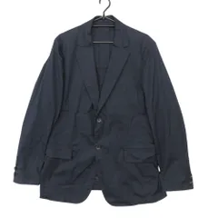 SOLIDO ソリード テーラードジャケット コットン ナイロン ストレッチ アウター ネイビー 02【M】 メンズ 【中古】のサムネイル