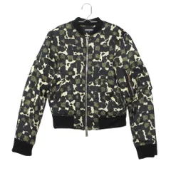 DSQUARED2 ディースクエアード ブルゾン カモフラ ジップアップ アウター ジャケット カーキ 36【S】 レディース 【中古】のサムネイル