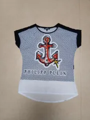 PHILIPP PLEIN(フィリッププレイン) 앵커 プリンティング 半袖 Tシャツのサムネイル