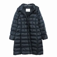 ANAYI アナイ ダウンジャケット コート フーデッド キルティング アウター ブラック 36【S】 レディース 【中古】のサムネイル