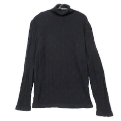 VERSACE ヴェルサーチ CLASSIC V2 セーター 総柄 タートルネック ニット プルオーバー カットソー パープル M メンズ 【中古】のサムネイル