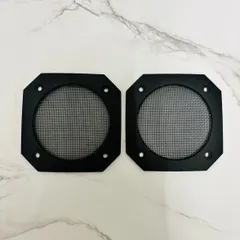 【送料無料】中古 フォステクス FOSTEX スピーカーグリル K308P 8cm用 音響パーツ アクセサリー 2個1組【172-A1】のサムネイル