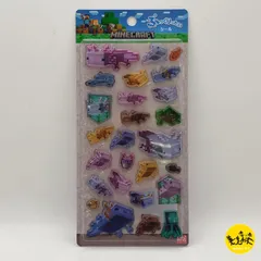 マインクラフト ぷっくりったいシール マイクラ 【ウーパールーパー】のサムネイル