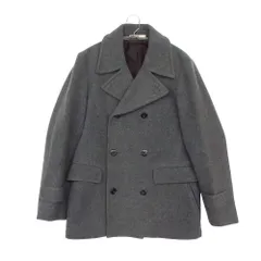 TAKEO KIKUCHI タケオキクチ by 40CT&525 ピーコート Pコート ダブルブレスト ジャケット ウール アウター グレー 46【M】 メンズ 【中古】のサムネイル