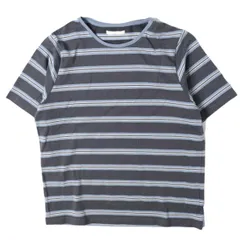 Plage プラージュ 25AW マルチボーダーTシャツ 25070922903030 Free GRAY/BLUE 半袖 トップス g27622のサムネイル