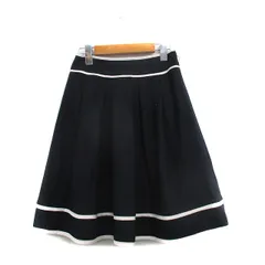 カールパークレーン KarL Park Lane フレア スカート ミニ シンプル ネイビー 紺 /KT16のサムネイル