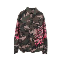ヴァレンチノ Valentino カモフラージュ グラフィティ シャツ その他 ジャケット メンズ Used Aのサムネイル