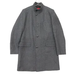 HUGO BOSS ヒューゴボス コート スタンドカラー アウター ５ボタン グレー 50【L】 メンズ 【中古】のサムネイル