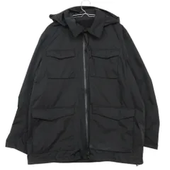 LANVIN ランバン コレクション ブルゾン カシミヤ裏地 フーデット ミリタリージャケット アウター ブラック 48【M】 メンズ 【中古】のサムネイル