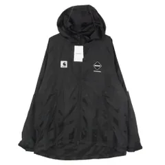 F.C.R.B. エフシーアールビー Carhartt カーハート 26SS FCRB-260121 × Carhartt WIP カーハート ワークインプログレス ナイロン フーデッド ウォームアップ ジャケット ブラック系 L【新古品】【未使用】【中古】のサムネイル