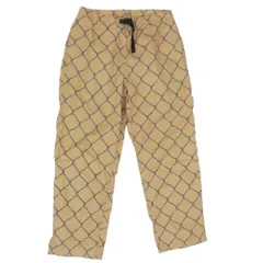 NEIGHBORHOOD ネイバーフッド Gramicci グラミチ 20SS 201AQGMN-PTM01 × GRAMICCI NHGM WIRE/C-PT グラミチ ワイヤー プリント イージーパンツ ブラウン系 S【中古】のサムネイル