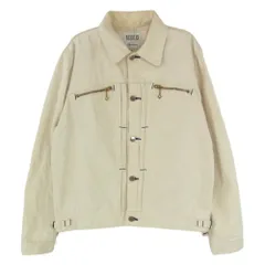 Needles ニードルス デニム コットン 日本製 トラッカー ジャケット オフホワイト系 M【中古】のサムネイル
