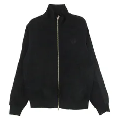 FRED PERRY フレッドペリー F2588 Corduroy Track Jacket コーデュロイ サイドライン トラック ジャケット ブラック系 S【中古】のサムネイル